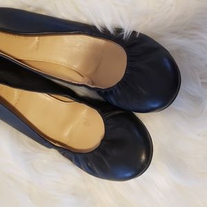 Gently used JCrew black flats